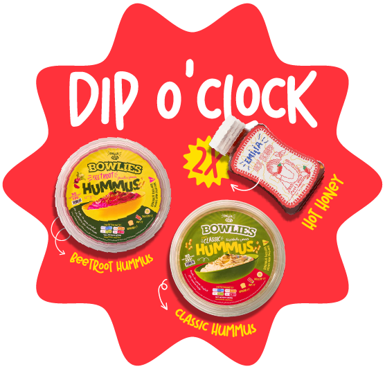 Hot honey and hymmus